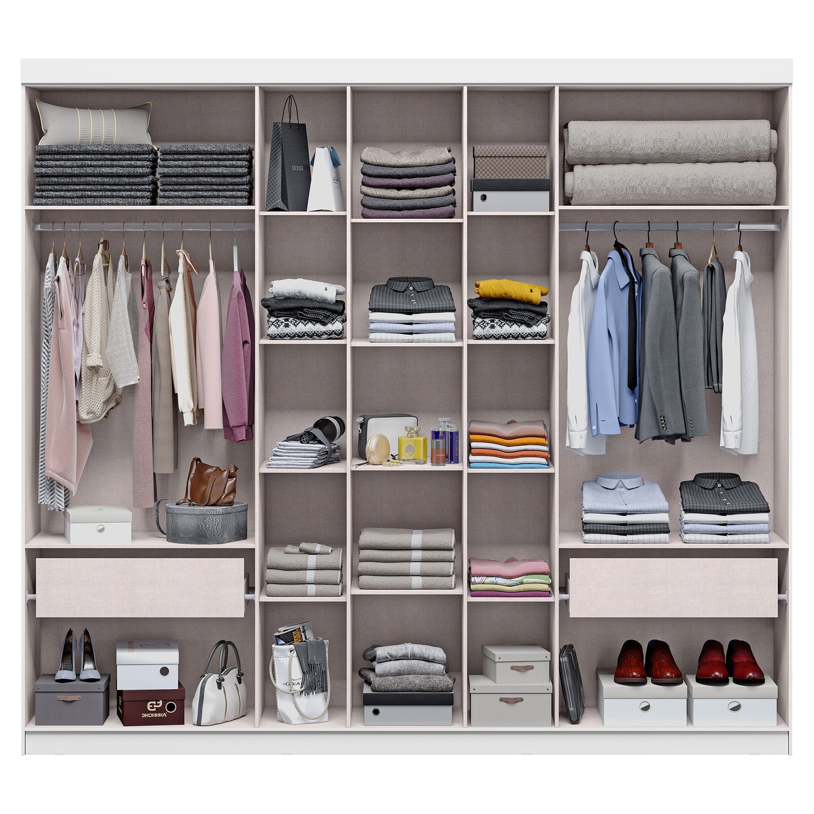 _0001_MX Moveis - Fundo Interno - Roupeiro Atenas - Branco+Branco