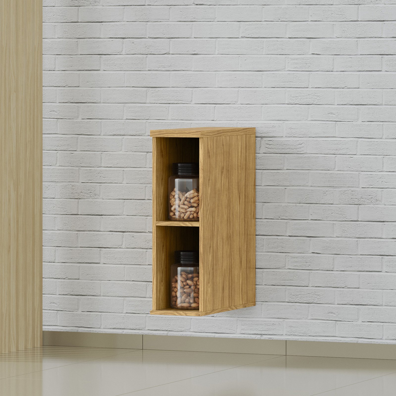 MX - Ambiente Individual - Balcão 200 Nicho - Marrocos+OffWhite