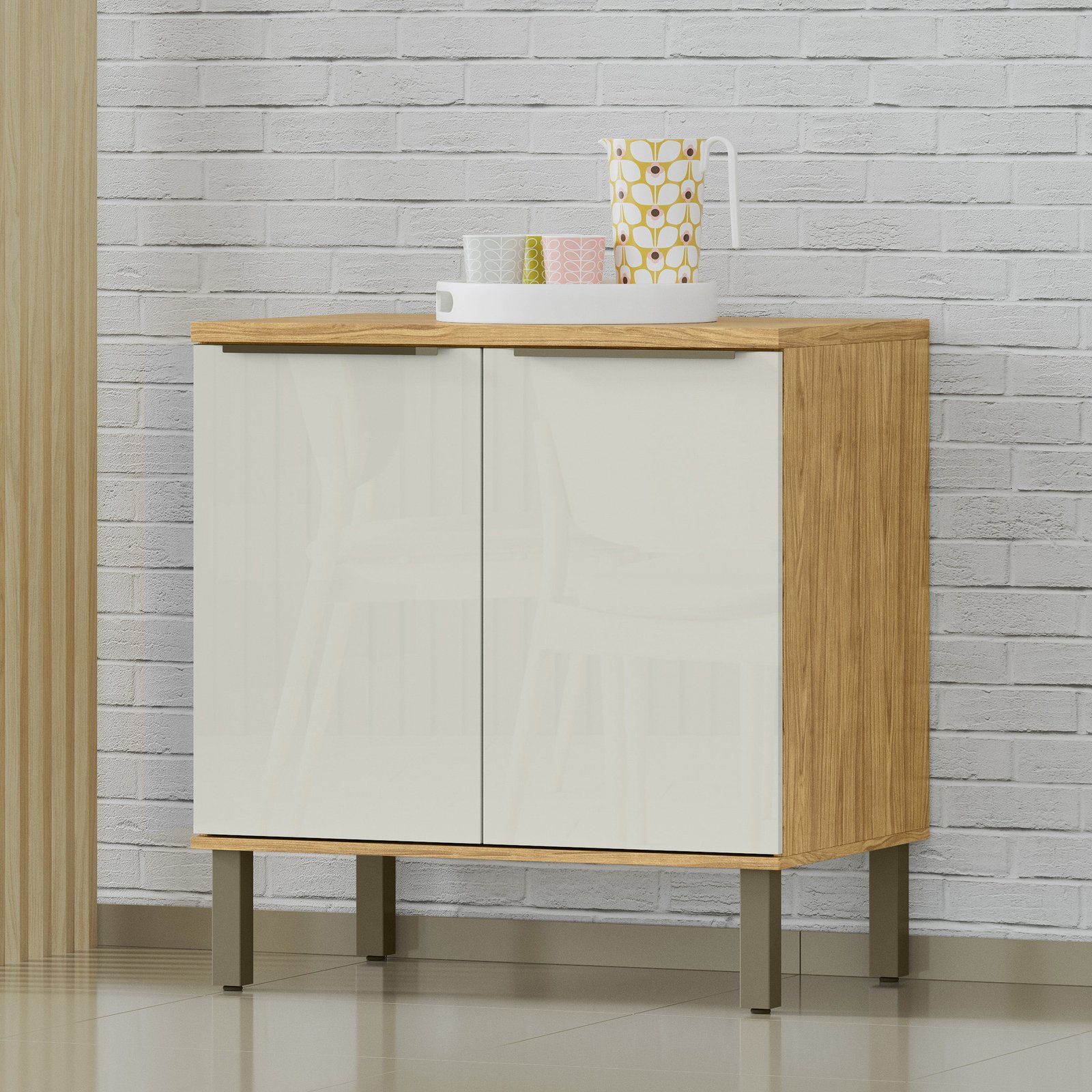 MX - Ambiente Individual - Balcão 800 - Marrocos+OffWhite