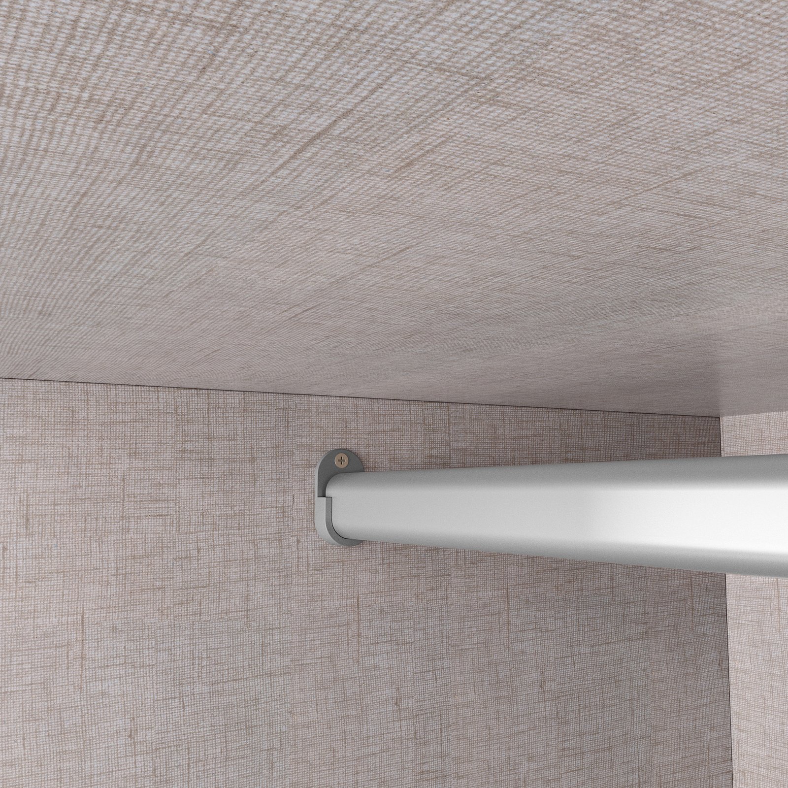 MX - Diferenciais - Roupeiro Seul - Cabideiro Aluminio