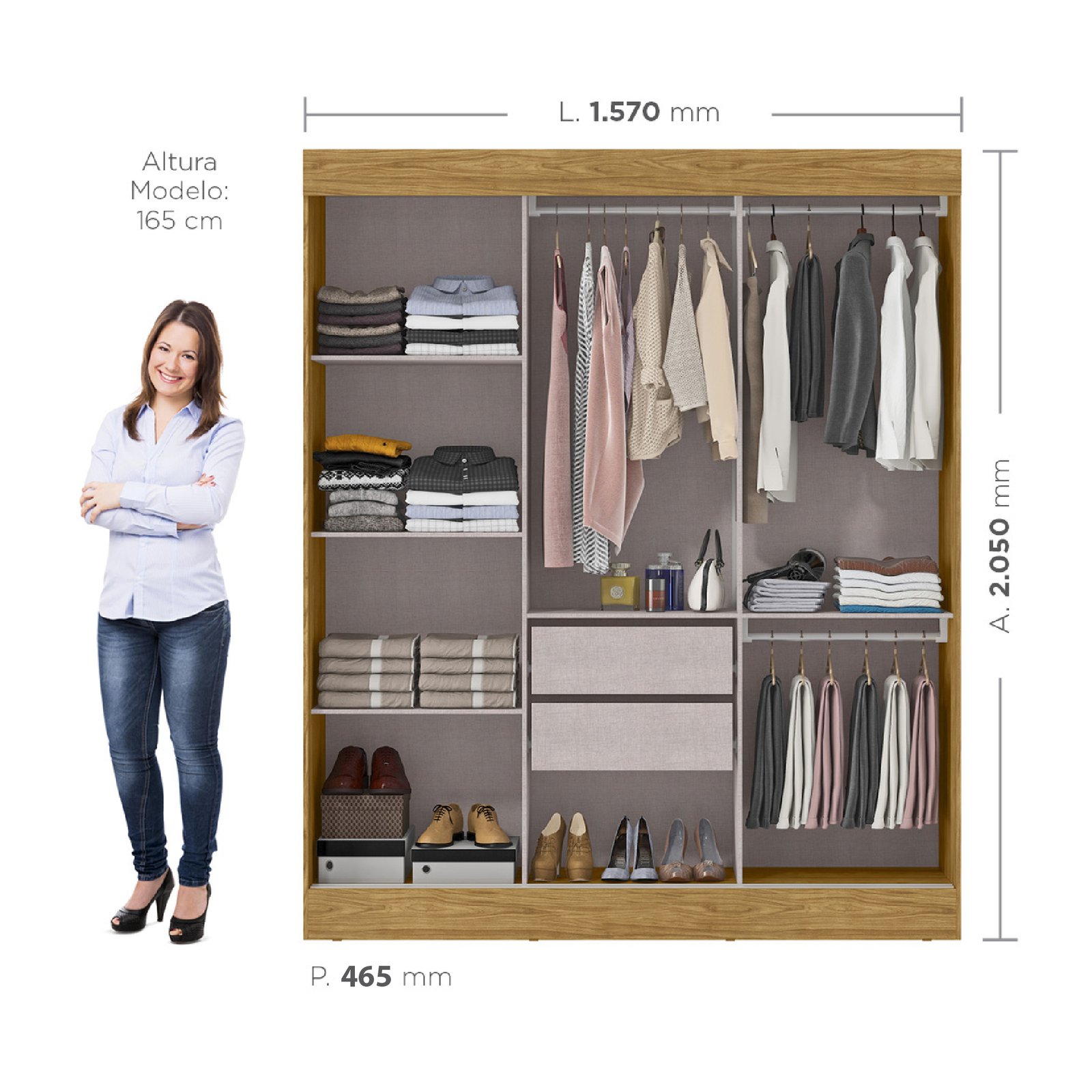MX - Fundo Interno+Ref. Humano - Roupeiro Sirius - Marrocos+OffWhite