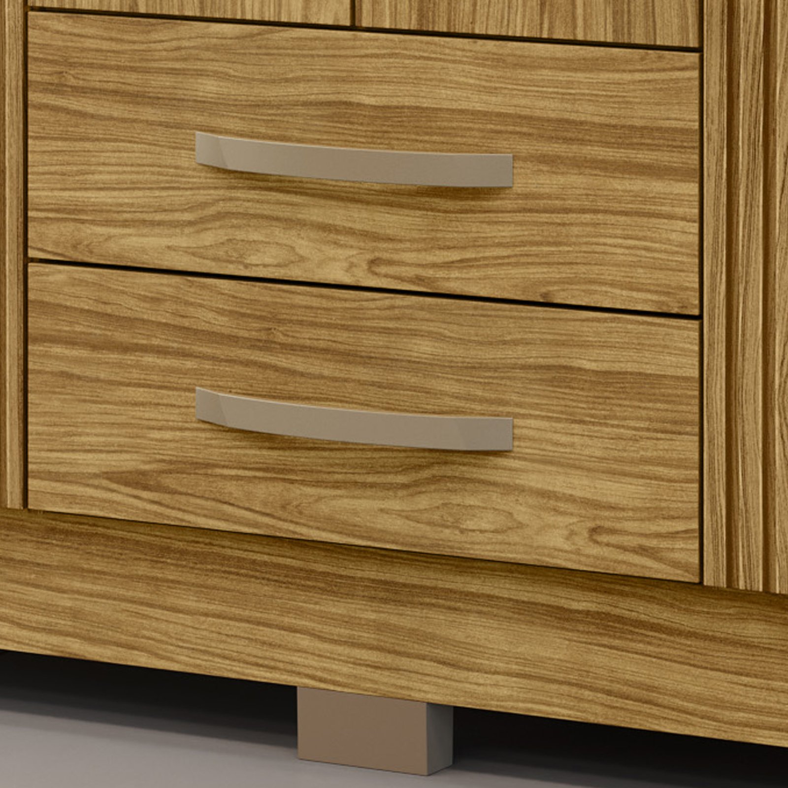 MX Moveis - Diferencial 2 - Roupeiro Santiago 6 Portas - Marrocos - Marrocos Ripado