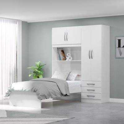 MX - Ambiente 2 - Roupeiro Lisboa - Branco+Branco